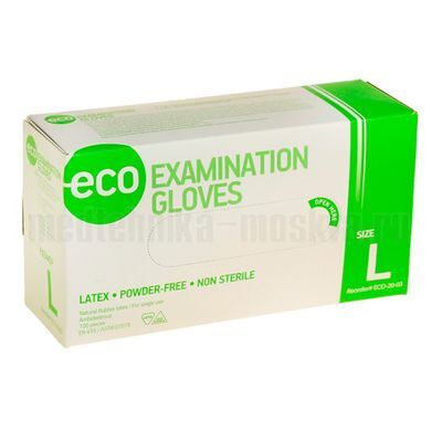 Медицинские смотровые перчатки ECO EG PF