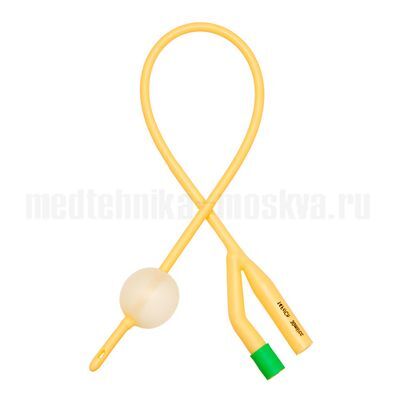 Катетер Фолея Apexmed двухходовой латексный Ch10