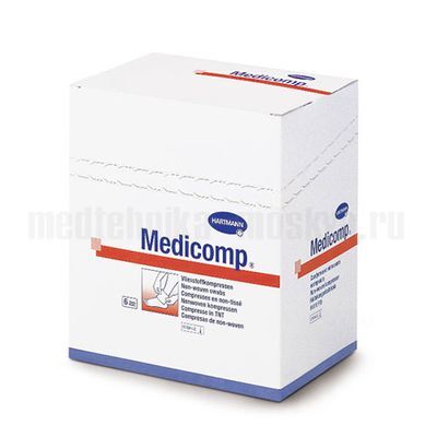 Салфетки Medicomp нетканые, 10х10 см