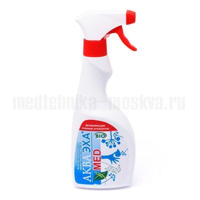 АкваЭхаМед безспиртовой антисептик спрей, 500 мл