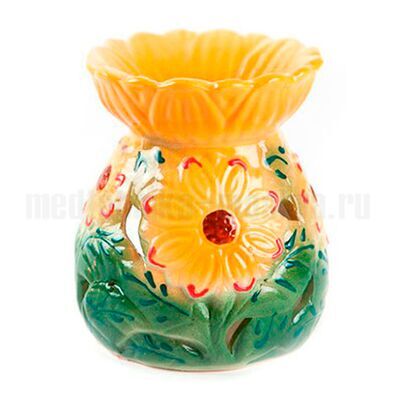 Аромалампа керамика Подсолнух