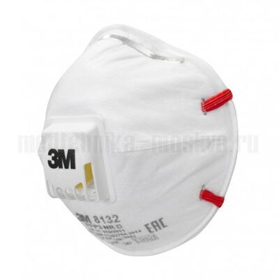 Противоаэрозольная фильтрующая полумаска 3М «8132» FFP3 NR D