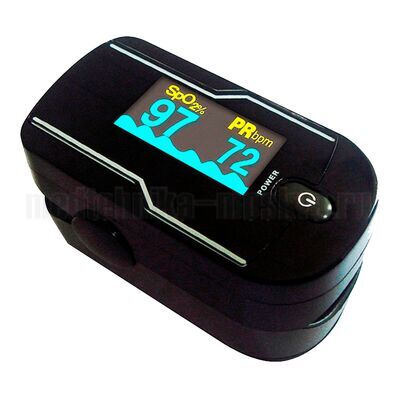 Пульсоксиметр MD300C21C, вид сбоку на устройство