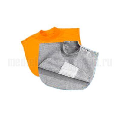 Трикотажный нагрудный фартук в форме свитера Servox, с застёжкой (арт. 19468)