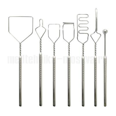 Логопедические зонды для постановки звуков МЕДИН набор №3