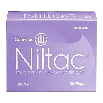 Очиститель для кожи в форме салфеток ConvaTec Niltac
