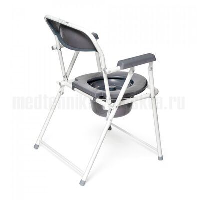 Кресло-туалет Barry WC600w складное, вид сзади