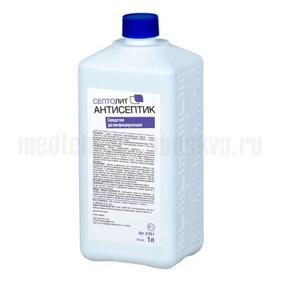 Кожный антисептик Септолит, 1 литр
