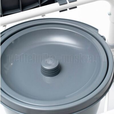 Кресло-туалет Barry WC100, судно с крышкой