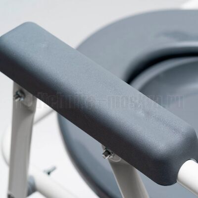 Кресло-туалет Barry WC600w складное, подлокотники