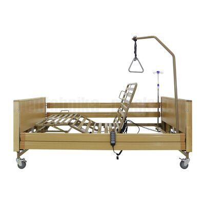 Кровать медицинская функциональная Med-Mos электрическая YG-1 со стальным ложем шириной 120 см