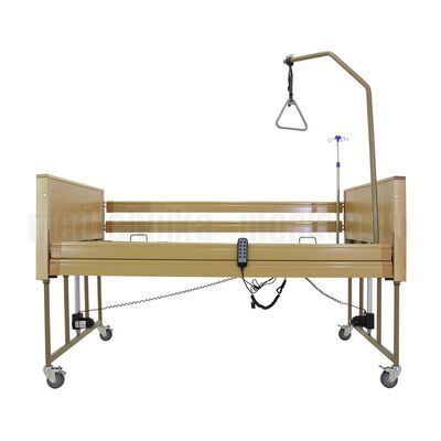 Кровать медицинская функциональная Med-Mos электрическая YG-1 со стальным ложем шириной 120 см, положение на ножках