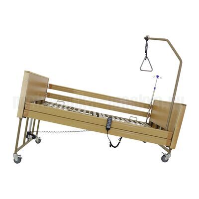 Кровать медицинская функциональная Med-Mos электрическая YG-1 со стальным ложем шириной 120 см, наклон