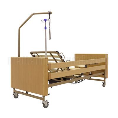 Кровать медицинская функциональная Med-Mos электрическая YG-1 с деревянным ложем 90 см