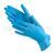 Нитриловые перчатки Aviora, неопудренные, голубые, 50 пар S